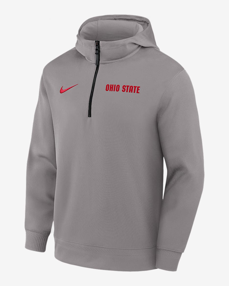 Ohio State Coaches Premium Men's Nike Dri-FIT College 1/4